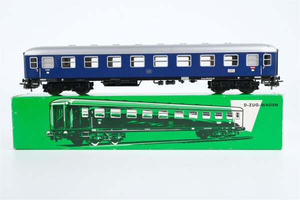 Märklin H0 4027 Reisezugwagen (dunkelblauer Wagenkasten) A4ümg der DB
