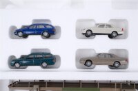 Märklin H0 47121 Autotransportwagen mit 8 Mercedes-Benz Fahrzeugen DB