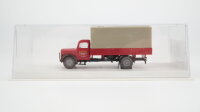 Brekina H0 4100 Magirus LKW Pritsche/Plane Carl Balke