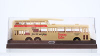 Brekina H0 Büssing Bus Anderthalbdecker Ronning Kaffee