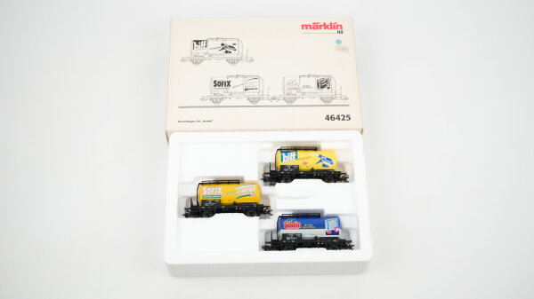Märklin H0 46425 Kesselwagen-Set "Henkel" der DB