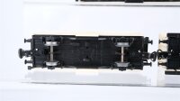 Märklin H0 Konvolut 3 Kühlwagen, 2 Kühlwagen mit Bremserhaus, 2 achsig DB/ u. a. (teilweise gealtert)