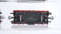 Fleischmann H0 Konvolut 7 Niederbordwagen 2 achsig DB (teilweise patiniert)