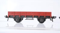 Fleischmann H0 Konvolut 7 Niederbordwagen 2 achsig DB (teilweise patiniert)