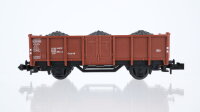 Minitrix N 51 3538 00 Offener Güterwagen mit...