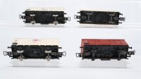 Piko H0 Konvolut 1 gedeckter Güterwagen, 3 Kühlwagen (Martini/ Bertolli), 2 achsig F.S. Italia