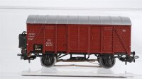 Märklin H0 Konvolut Hochbordwagen mit Kohleladung, 2 geschlossene Güterwagen, Schiebedachwagen DB