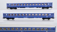 Liliput H0 Konvolut 4 Personenwagen 2. Kl. 4-achsig ÖBB