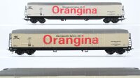 Lima H0 Konvolut 3 Kühlwagen 4 achsig (2x Orangina/ 1x Feldschlösschen Bier) SBB-CFF