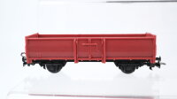 Roco H0 Konvolut 3 gedeckte Güterwagen, 1 offener Güterwagen, 1 Klappdachwagen, 2 achsig DB/ u. a. (teilweise patiniert/ beklebt)