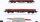 Märklin H0 Konvolut 2 Niederbordwagen 4-achisg, Tiefladewagen 6-achisg mit Transformator DB (Abbruch)
