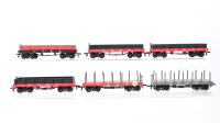 Bachmann H0 Konvolut 4 offene Güterwagen, 2...