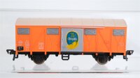 Fleischmann H0 Konvolut gedeckter Güterwagen (Chiquita), 3 Kühlwagen (Fleischmann 100 Jahre, Holsten-Bier u.a.) DB
