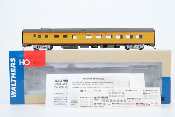 Walthers H0 932-6334 US 85 Budd Grill-Diner Union Pacific