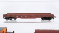 Roco H0 Konvolut US Caboose, Water Tank Car "Hinckley & Schmidt", Schwerlastwagen 4-achsig Seabord Coast Line/HSTX u.a.