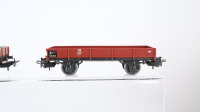 Märklin H0 Konvolut Niederbordwagen, Hochbordwagen DB (teilweise patiniert)