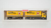 Wiking H0 57301 Mercedes-Benz Wechsel-Koffer-Lastzug...