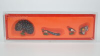 Preiser H0 10166 Tiere, Truthahn, Pfau