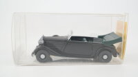 Wiking H0 82614 Audi Front Cabriolet schwarz/grün