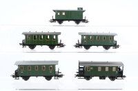 Märklin H0 Konvolut Donnerbüchse, Postwagen,...