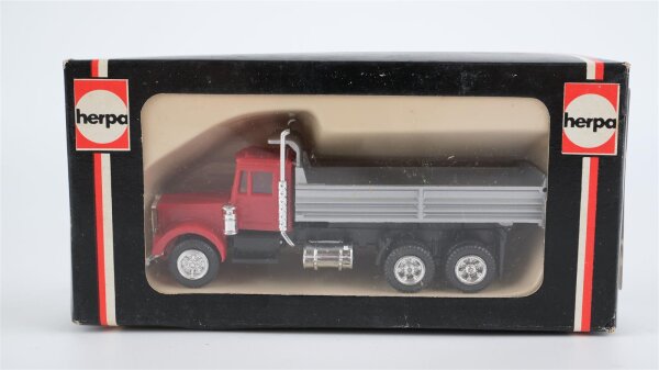 Herpa H0 850500 Kenworth Dumper Kipper-LKW rot-grau