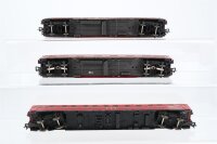 Fleischmann H0 Konvolut 3 Schlafwagen "DSG" rot DSG