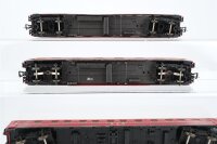 Fleischmann H0 Konvolut 3 Schlafwagen "DSG" rot DSG