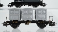 Märklin H0 Konvolut 2 Kesselwagen "Eva" Weinfasswagen "Bordeaux" Behältertragewagen "Von Haus zu Haus" DB (Abbruch)