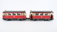 LGB G Triebwagen mit Beiwagen BR VT 133 VS 144 DR Digital