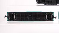 Unbekannt H0 Konvolut US gedeckte Güterwagen, Kühlwagen, 4-achsig Penn Central u. a.