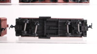 Unbekannt H0 Konvolut US Caboose, Selbstentladewagen, Viehtransportwagen, 4-achsig T&P/ L.V/ ATSF/ Atlantic Coast Line