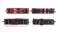 Unbekannt H0 Konvolut US Caboose, Selbstentladewagen, Viehtransportwagen, 4-achsig T&P/ L.V/ ATSF/ Atlantic Coast Line