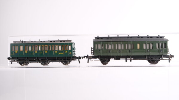 Fleischmann H0 Konvolut Abteilwagen 3.Kl. 3-achsig, Abteilwagen 3.Kl. Nebenbahn