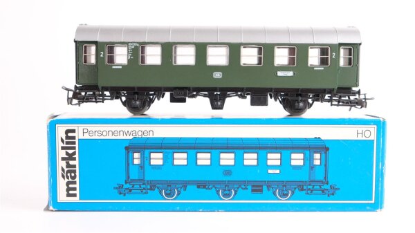 Märklin H0 4079 Personenwagen (87453 Stg 2.Kl) B3yge der DB