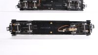 Märklin H0 Konvolut Personenwagen "346/1" 2.Kl., Personenwagen "346/1" mit Zugschluss 2.Kl., Packwagen "346/4" Blech Nebenbahn (ungetestet)