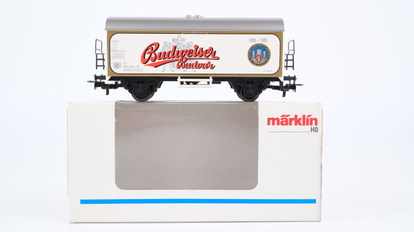 Märklin H0 4422 Bierwagen (Kühlwagen Budweiser) Ichqrs der CSD