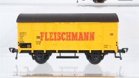 Fleischmann H0 Konvolut Bierwagen "Kronen" gedeckter Güterwagen "Fleischmann" Kesselwagen "Shell" Schwerlastrungenwagen DB (Abbrüche)