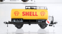 Fleischmann H0 Konvolut Bierwagen "Kronen" gedeckter Güterwagen "Fleischmann" Kesselwagen "Shell" Schwerlastrungenwagen DB (Abbrüche)