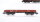 Märklin H0 Konvolut 2 Niederbordwagen 2-achsig, 2 Niederbordwagen 4-achsig, Niederbordwagen mit Ladung "Holzbretter" DB