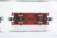 Märklin H0 Konvolut 2 Drehschemelwagen, Kipplore rot, Weinfasswagen "Bordeaux" Nebenbahn