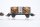 Märklin H0 Konvolut 2 Drehschemelwagen, Kipplore rot, Weinfasswagen "Bordeaux" Nebenbahn