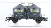Märklin H0 Konvolut Silowagen "Clubmast" Silowagen "Braunkohlenstaub" Kesselwagen mit Bremserhaus "374 Esso" DB/u.a.