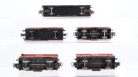 Märklin H0 Konvout 4 gedeckte Güterwagen, Seitenwandschiebewagen DB