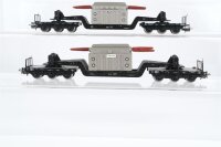 Märklin H0 Konvolut 3 Schwerlastwagen mit Trafo "AEG, Trafo-Union" DB (unvollständig)