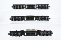 Märklin H0 Konvolut 3 Schwerlastwagen mit Trafo "AEG, Trafo-Union" DB (unvollständig)