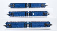Electrotren H0 Konvolut Plandachwagen 3-achsig "Transfesa" SNCF