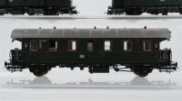 Roco H0 Konvolut 2 Personenwagen 1.Kl., 2 Personenwagen 2.Kl., Packwagen DB (Abbruch)