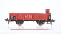 Fleischmann H0 Konvolut Mittelbordwagen mit Bremserhaus, Rungenwagen DB (Rungen fehlen)