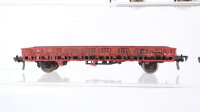 Fleischmann H0 Konvolut Mittelbordwagen mit Bremserhaus, Rungenwagen DB (Rungen fehlen)