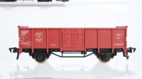 Fleischmann H0 Konvolut Tiertransportwagen mit Bremserhaus, geschlossener Güterwagen mit Bremserhaus, Hochbordwagen DB